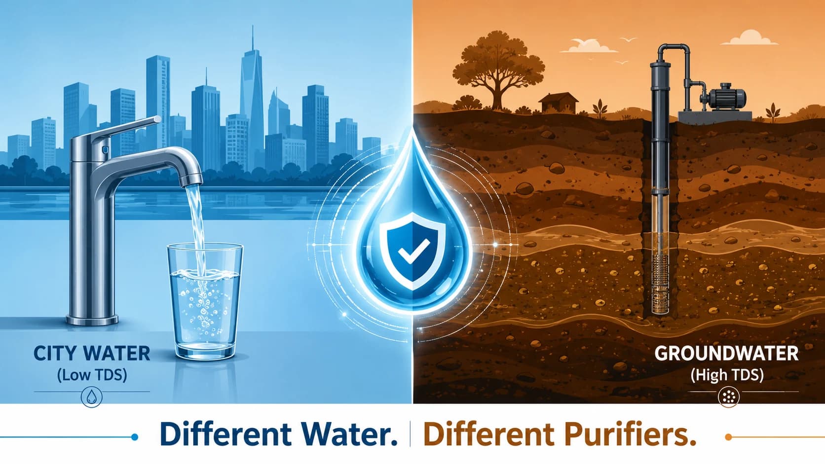 City Tap Water vs. Groundwater: Are You Using the Wrong Water Purifier?